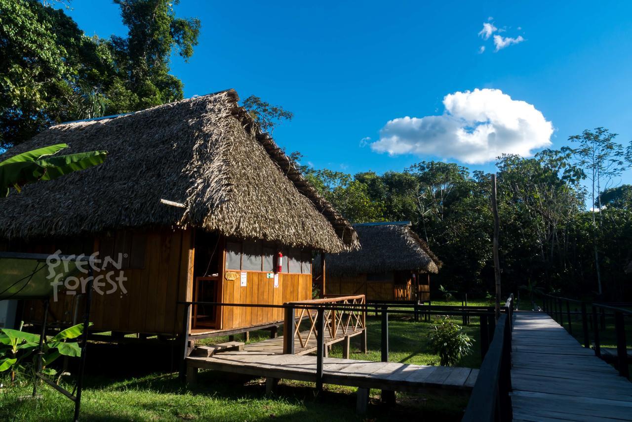 Green Forest Ecolodge Puerto Montufar Esterno foto
