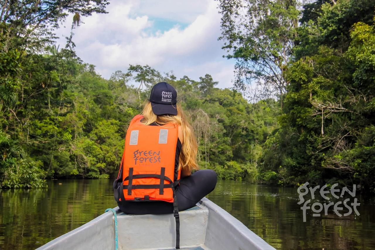Green Forest Ecolodge Puerto Montufar Esterno foto