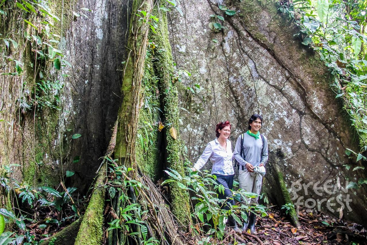 Green Forest Ecolodge Puerto Montufar Esterno foto