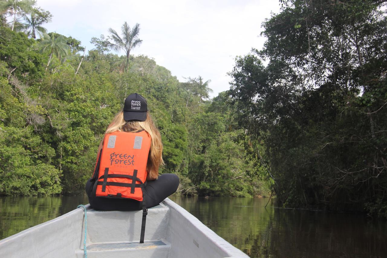 Green Forest Ecolodge Puerto Montufar Esterno foto